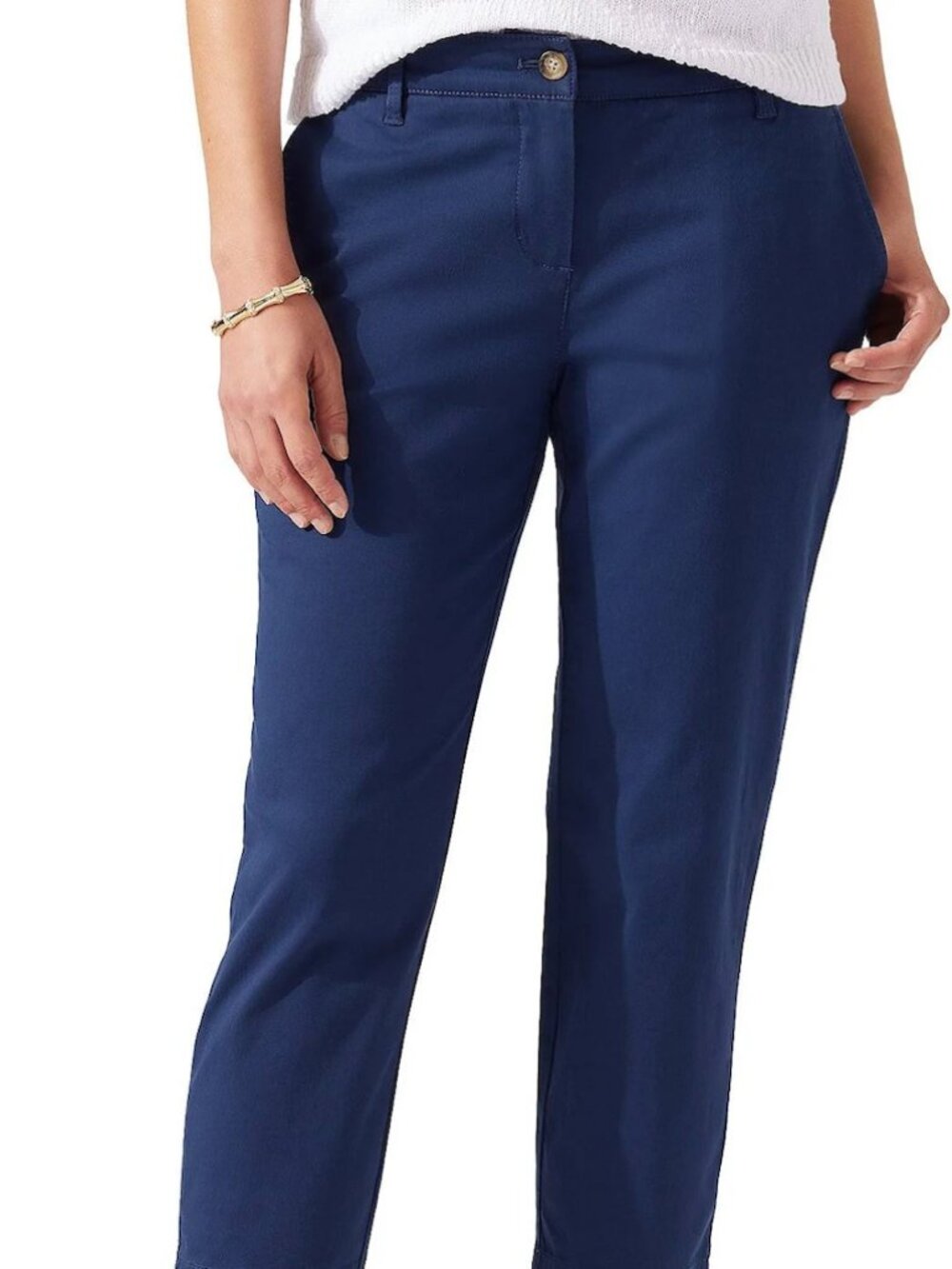 Tommy Bahama Women's Boracay Crop Pants - Navy Size 16 $110 Retail!
